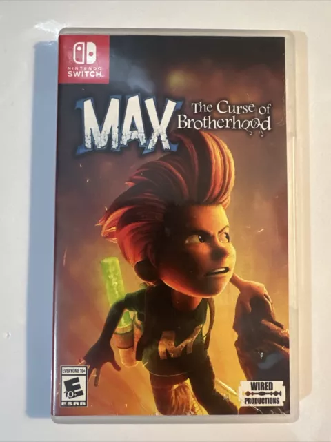 Max The Curse of Brotherhood - Nintendo Switch - Complete CIB