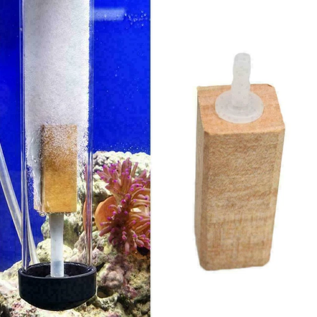 WOODEN LIMEWOOD AIRSTONE Air Stone Fizz Block Fish Pumps Tank Protein Hot F9G2 1.72 PicClick UK