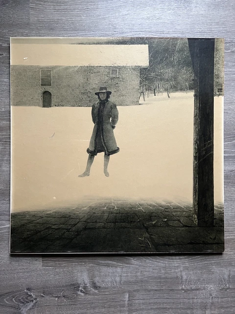 Andrew Wyeth Outpost - Vintage Unframed Print - Imperfect - 23.25" x 23"