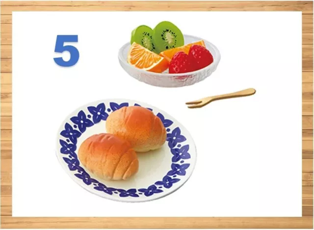 Re-ment Miniature Japanese Today's breakfast rement 600yen  D5