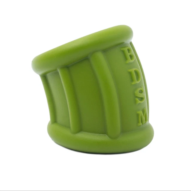 LIQUID SILICONE MEN Testicles Scrotum penis Sleeve Lock Ring For Time