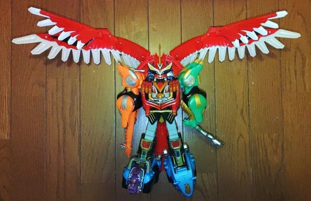 POWER RANGERS DELUXE Wild Force Isis Megazord DX - ENDOMMAGÉ / A BESOIN