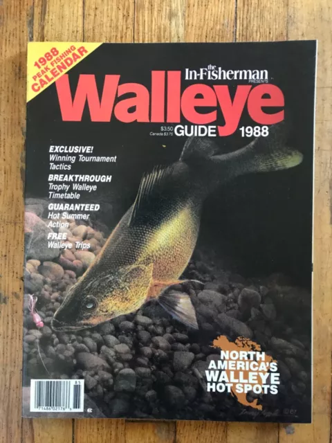 In Fisherman Walleye Fishing Magazine, Guide. 1988, North America