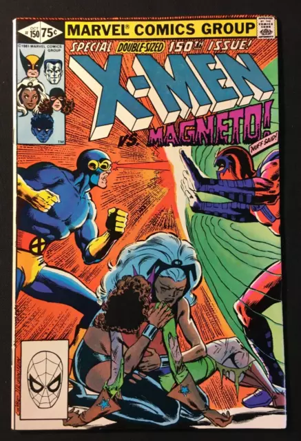 UNCANNY X MEN 150 Key ORIGIN of MAGNETO Vol 1 Double Sized issue Wolverine Storm