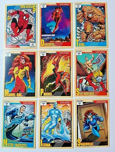 1991 Impel Marvel Universe Series 2 Trading Card Singles - YOU PICK FROM LIST