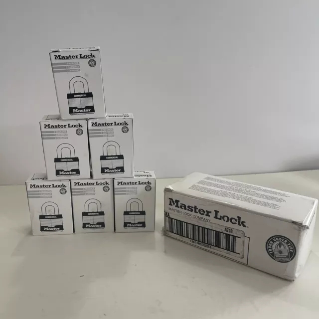 Master Lock 3KA-A718 locks with keys pack of 6 new e14