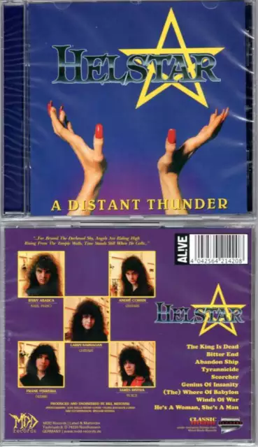 HELSTAR- A Distant Thunder CD ovp/sealed US METAL CLASSIC james rivera on vocals