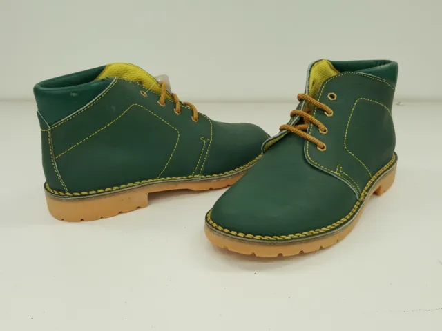 Kids Boys Boots Leather Primigi Shoes Lace Up Green Childrens Italian Italy