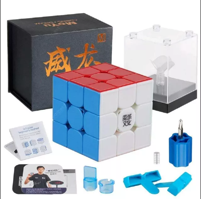 Puzzle cubo magico Moyu Weilong GTS3 magnetico 3x3x3 senza adesivi YJ8261