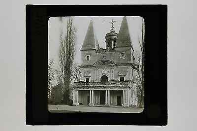 Anet Anet Francia Placca Da Proiezione Lanterna Magica Ca 1900 