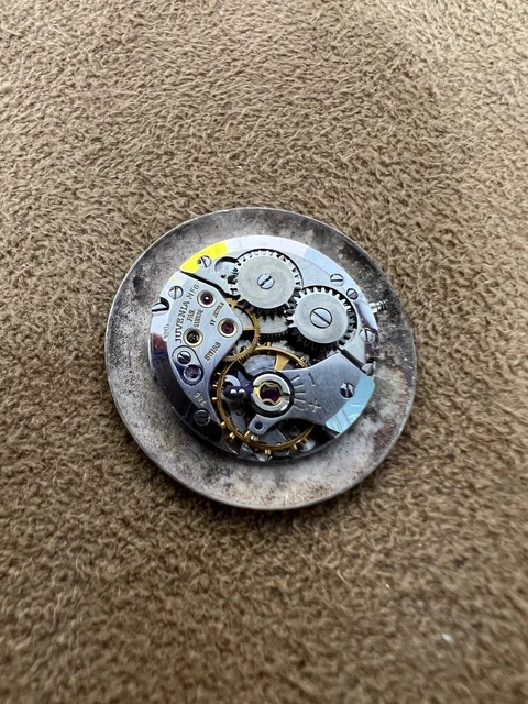Mouvement De Montre JUVENIA Calibre 765 - Remontage Manuel, Occasion, Fonctionnel