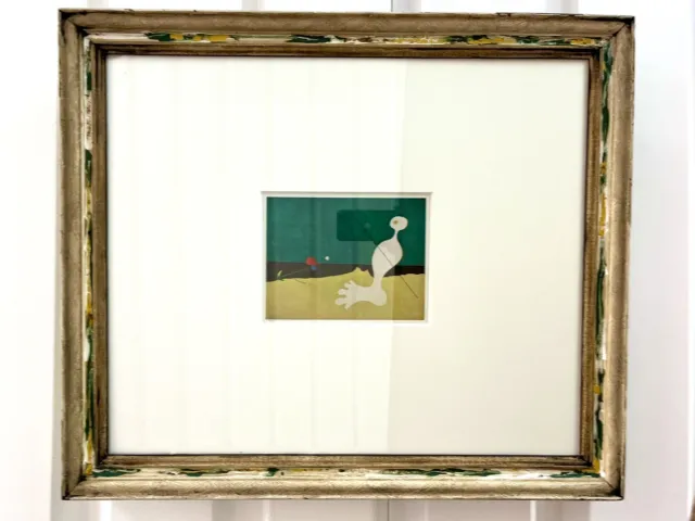 Joan Miro Limited Edition Framed Print Glazed Matte 1941