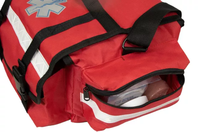 Sac traumatologie First Responder Paramédical Rescue EMT rouge 17"x 9"x 7" 3