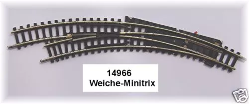 Trix Minitrix 14956 Bogenweiche links #NEU - 1 Stück#