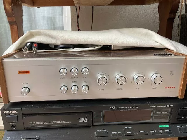 Amplificatore vintage Philips 590