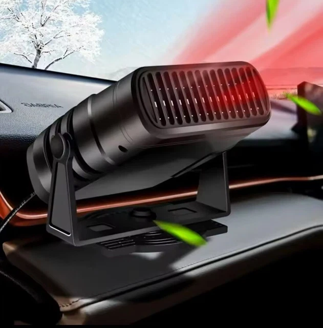 Riscaldatore Auto 12V 50W - Sbrinatore E Demister Per Parabrezza Con 3 Fori - Foto 4