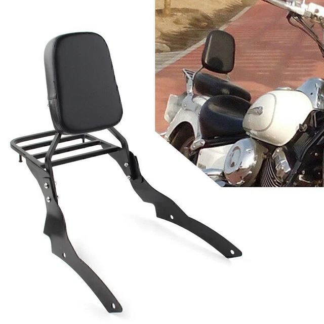 Portabagagli Schienale Sissy Bar per Yamaha V-Star XVS400 XVS650 Classic 98-13