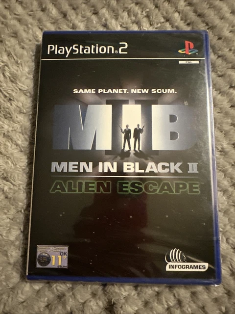 Men In Black II Alien Escape MIB 2 complet sur Playstation 2 - PS2 FR PAL CIB
