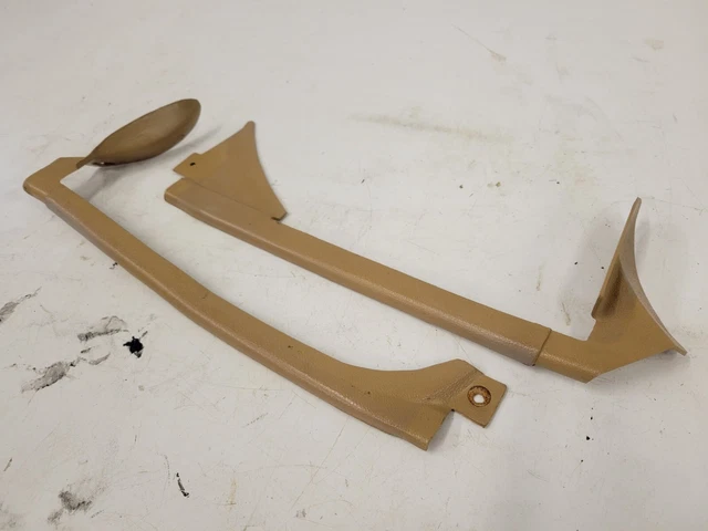 TRIM DASH SIDE PAIR LEFT & RIGHT SADDLE TAN CHEVY GMC TRUCK 81-87 SUBURBAN k5 2