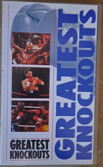4 BOXING VHS Hagler VS Leonard Greatest Knockouts Champions