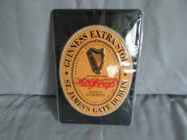 Guinness Label Tin Sign