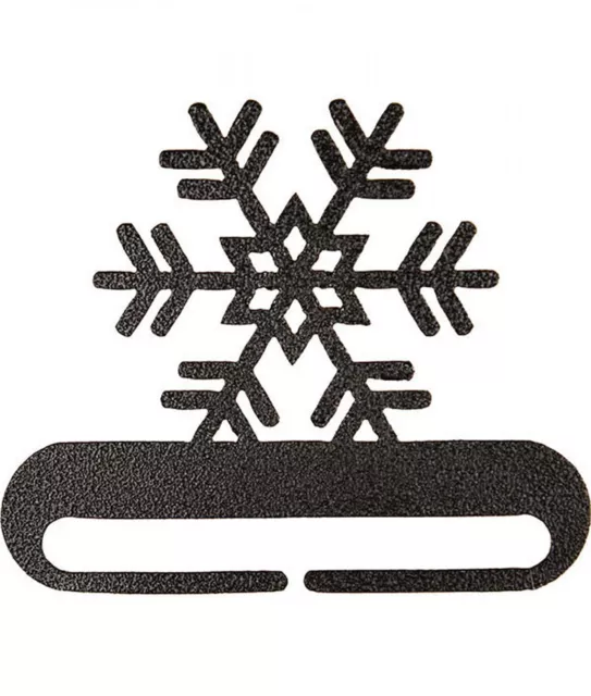 Classic Motifs 12 Inch Snowflake Split Bottom Charcoal Craft Holder