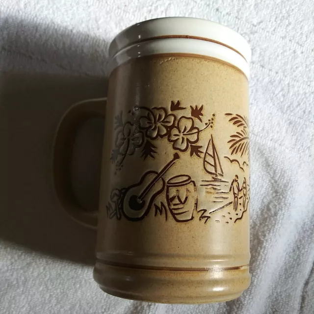 Bahamas Coffee/Tea Mug Cup White Rim Nautical SI1 2