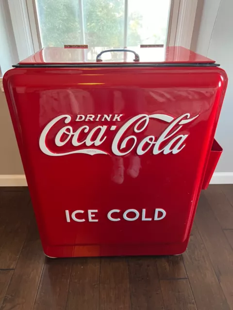 Vintage/Restored Coca-Cola Junior Ice Coolers, Westinghouse Jr., 1930s, 1940s