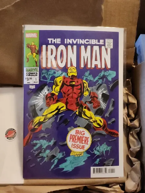 Invincible Iron Man #1 Facsimile Edition Marvel 2023 VF/NM Comics