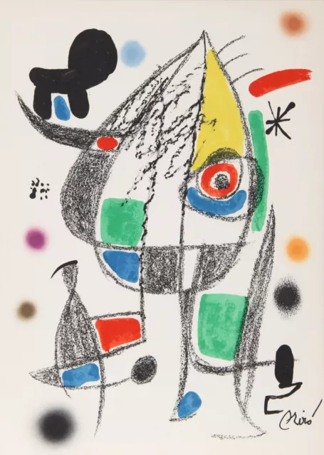 Joan Miro, Maravillas Con Variaciones Acrosticas En El Jardin De Miró (Número 22