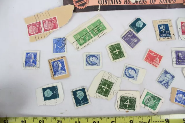 Énorme lot collection de timbres vintage avion d'aviation étranger dans le monde entier rare vieux US 2