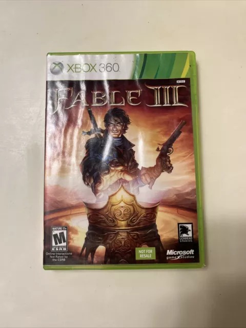 Fable 3 III (Microsoft Xbox 360, 2010)