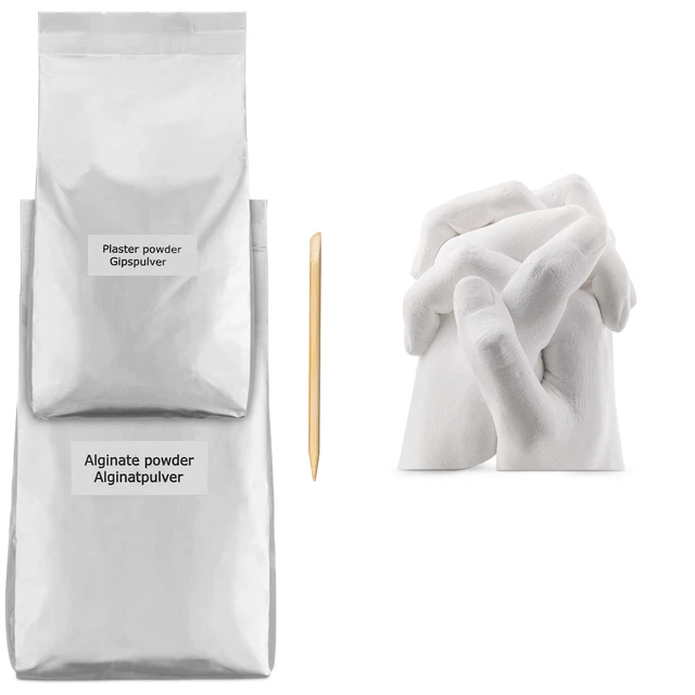 Kit Moulage 3D pour Empreintes Mains Pieds Bébé - Souvenir Naissance Baptême