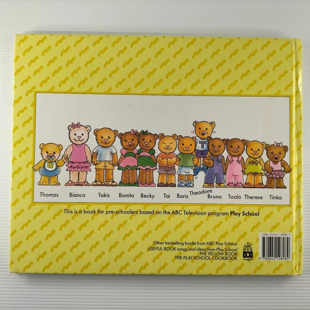 BANANAS IN PYJAMAS Bedtime Book By Katrina Van Gendt, 1989 ABC Vintage