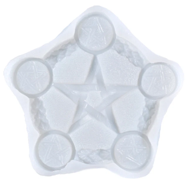 Silikonform Kieselgel Kerze-Tablett-Form Wahrsagetafel Schmuckset Aus Harz