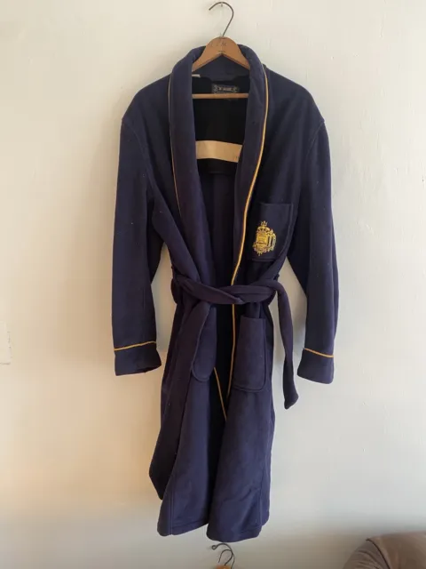 Vintage Navy wool Navy B Robe Navy Midshipmens Naval Academy robe Size L USA