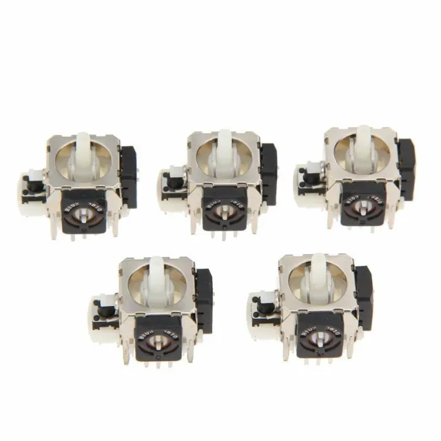 5Pcs Replacement Analog Stick for PS2 Xbox360 Controller Grade A Parts