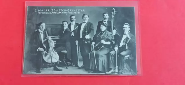 CPA - Groupe de musiciens de Gent en Belgique 1908