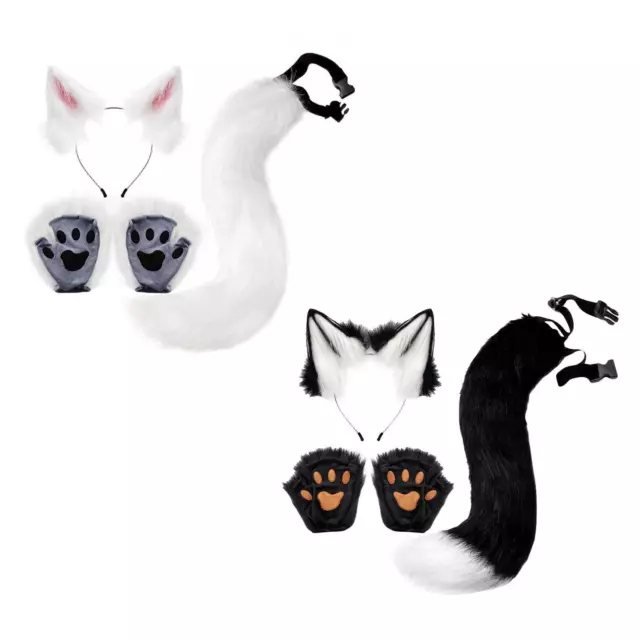 Costume da gatto Animale Cosplay Accessori per fascia Bambini Natale Adulti