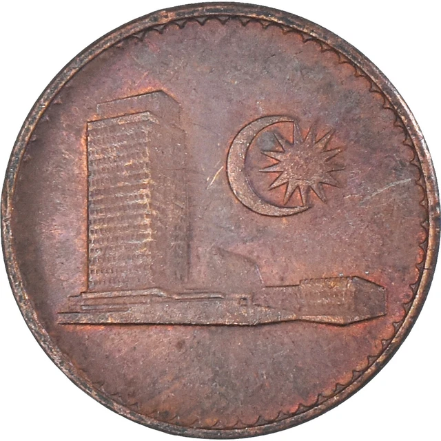 [#1338581] Coin, Malaysia, Sen, 1971