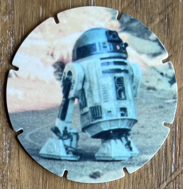 Star Wars Trilogy Special Edition Tazos No 2 R2-D2 Walkers 1996 Loose & Free P&P