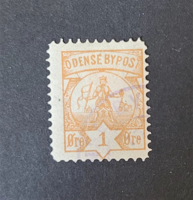 STAMPS DENMARK LOCAL POST ODENSE USED - #4905a