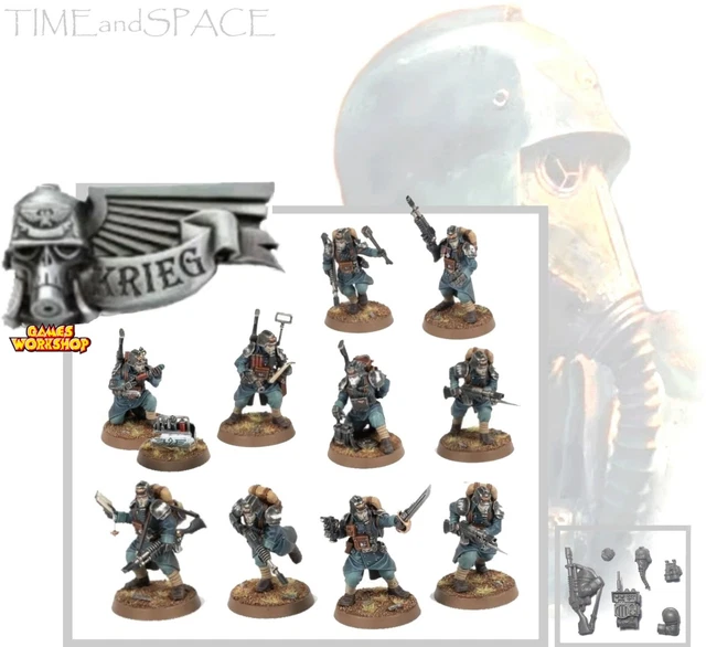ORDINE PERSONALIZZATO Warhammer 40k. Death Korps dell'equipaggio di artiglieria pesante Krieg - Italia ORDINE PERSONALIZZATO Warhammer 40k. Death Korps dell'equipaggio di artiglieria pesante Krieg - Italia