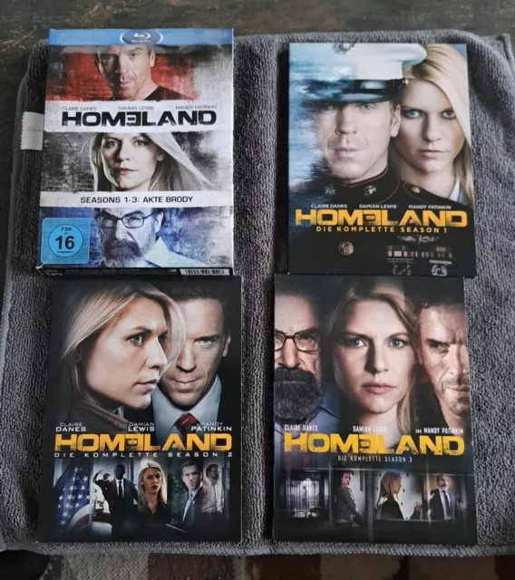 Homeland (Staffel 1-3) Blu-ray