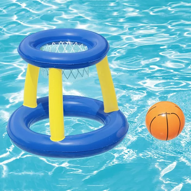 Inflatable Basketball Swimming Pool Toy Ring Floating Childrens For Lake Beache