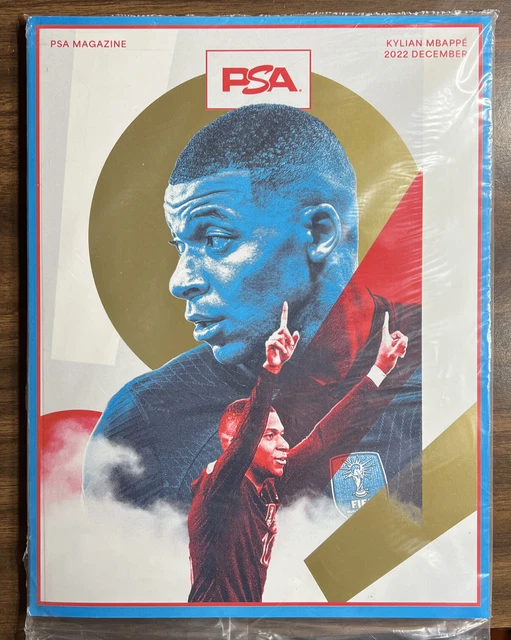 KYLIAN MBAPPE COVER PSA Mgazine Price Guide SMR NEW Sealed Dec 2022 EUR ...