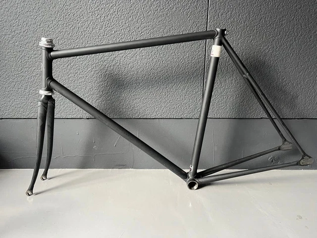 Cadre Acier Iribe NJS Keirin Pista, 530, Vélo Piste Japon, D'occasion
