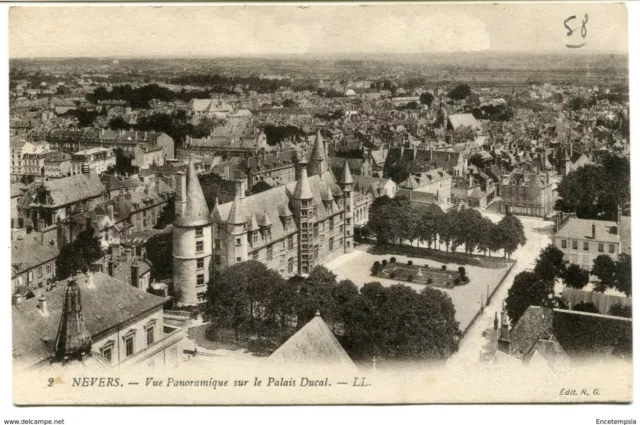 CPA - Postcard - France - Nevers - Panoramic view of the Doge's Palace (CP786)