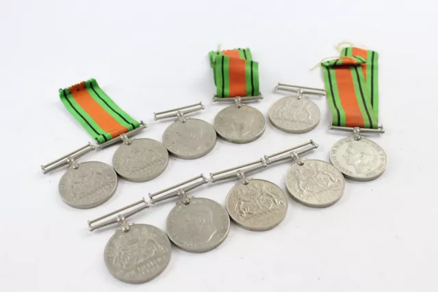 WW2 Defence Medals x 10
