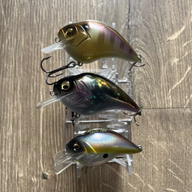 Megabass STW Prototype Crankbaits - Lot Of 3 - 2 Sizes